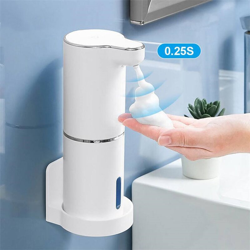 Automatic Foaming Dispenser - Infrared Motion Sensor Hands-free Kitchen Bathroom Tool
