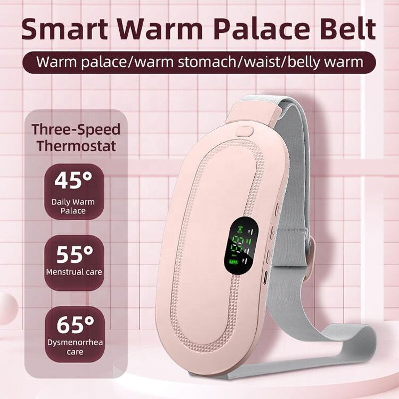 Washable Menstrual Heating Pad - Rechargeable Instant Heat Warm Palace Belt Tool