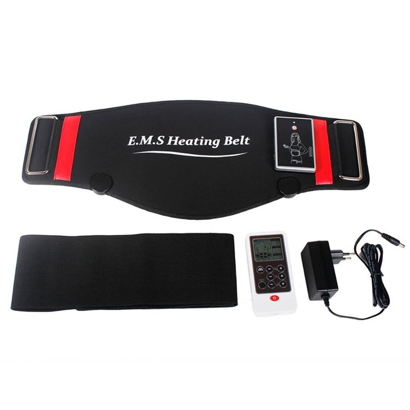 EMS Abdominal Slimming Belt - Low Frequency Muscle Stimul Toning Therapy Remote Tool
