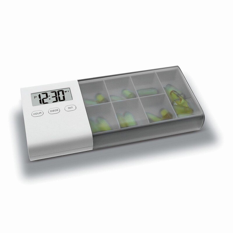 7-Day Pill Case - Small Plastic Travel Medicine Container Easy Open Organizer Tool