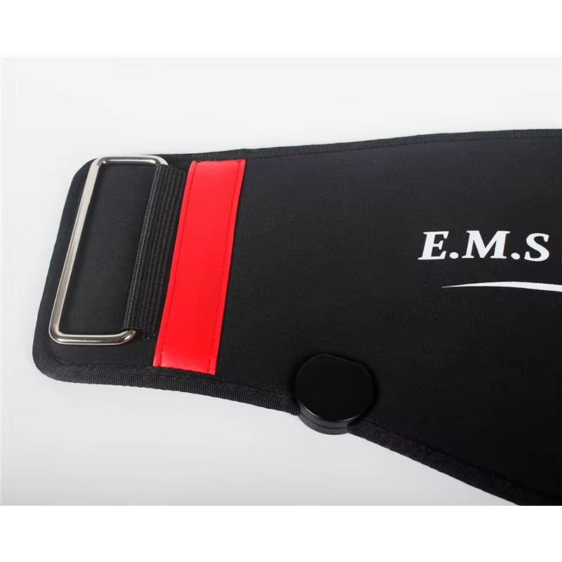 EMS Abdominal Trainer Belt - Rechargeable Heating Pulse Slimming Back Pain Relief Tool
