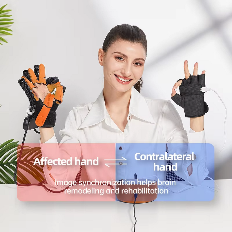 Electric Rehabilitation Gloves - Home Use Stroke Finger Wrist Joint Training Device