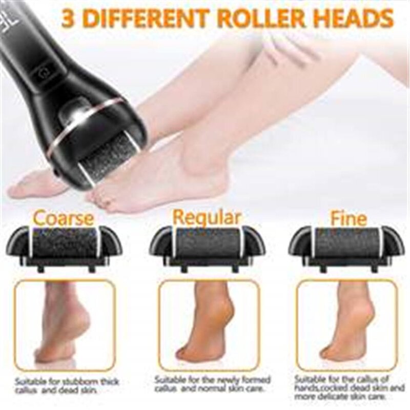 Electric Foot Grinder - Electrical Dead Skin Removal Rechargeable Pedicure Machine