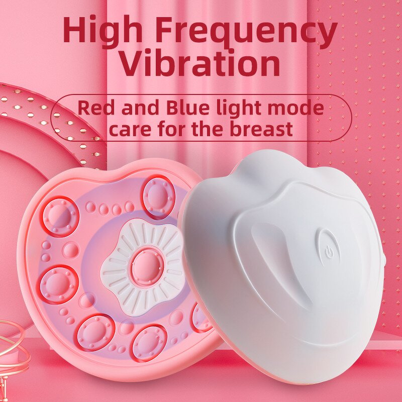 Breastfeeding Massager - Electric Enhancer Machine Vibrating Breast Enlargement Tool