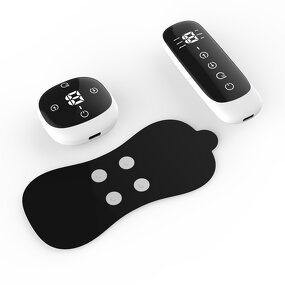 TENS Unit Muscle Stimulator - Electronic Pulse Cervical Neck Back Wireless Therapy Tool