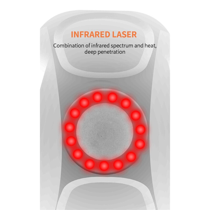 Wireless Leg Massager - 2022 Pair Smart Air Compression Controlled Heating Calf Tool