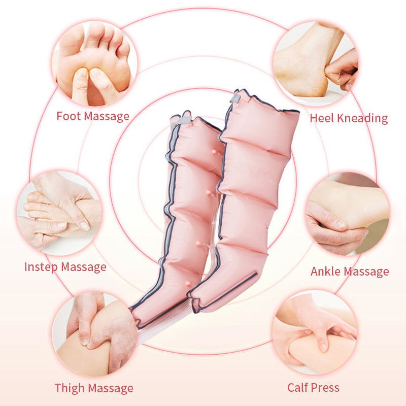 Heated Pressotherapy Boots - Paralysis Equipment Air Foot Leg Circulation Massager