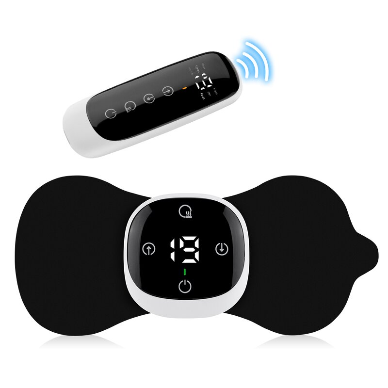 TENS Unit Muscle Stimulator - Electronic Pulse Cervical Neck Back Wireless Therapy Tool