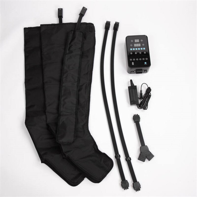 Air Compression Leg Massager - Portable Full Leg Recovery Boots Circulation Therapy Tool