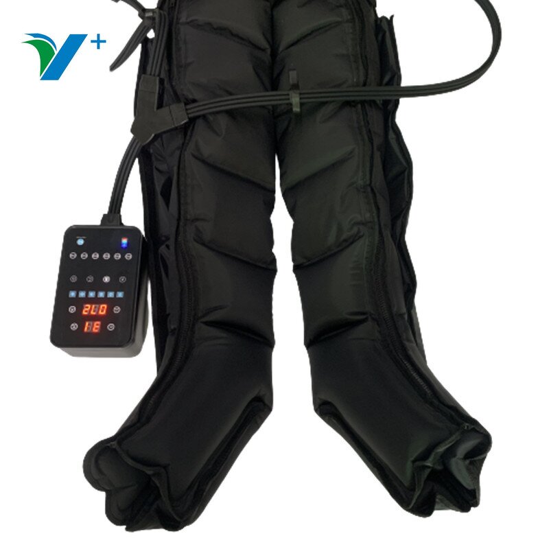 Air Compression Leg Massager - Portable Full Leg Recovery Boots Circulation Therapy Tool