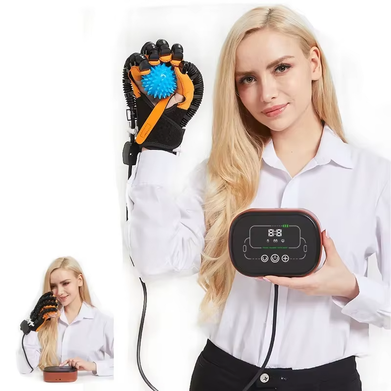 Mirror Therapy Hand Gloves - Portable Finger Robot Stroke Patient Training Tool