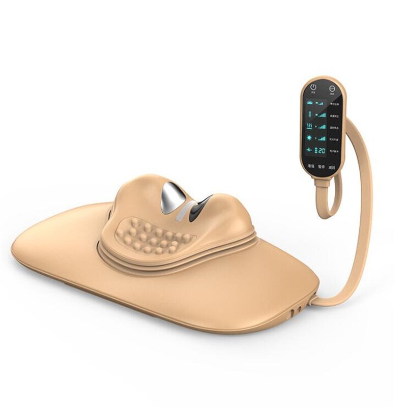 Cervical Traction Machine - Neck Shoulder Stretcher Air Spinal Pain Relief Collar