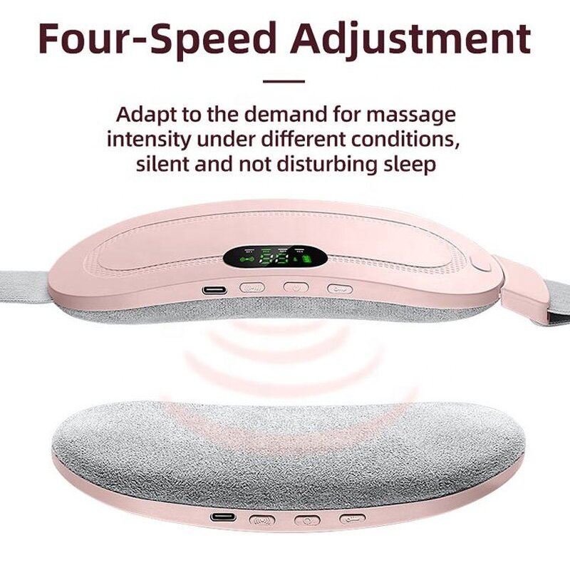 Cordless Menstrual Massager - Portable Thermal Heating Pad Period Care Waist Tool