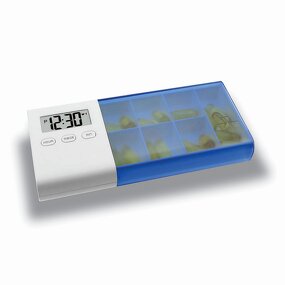 7-Day Pill Case - Small Plastic Travel Medicine Container Easy Open Organizer Tool