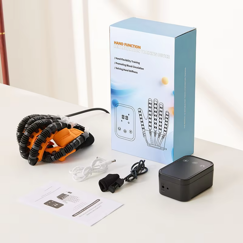 Hemiplegia Finger Trainer - Physical Therapy Stroke Patient Hand Exercise Robot Gloves