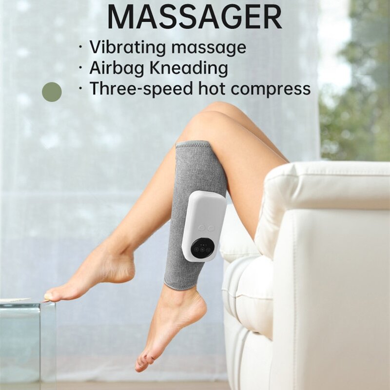 Touch Screen Knee Massager - High Frequency Vibration Infrared Laser Therapy Tool