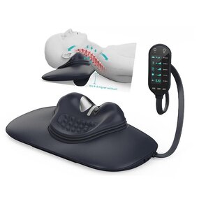 Cervical Spine Massager - Heating Pulse Acupressure Pillow Traction Instrument