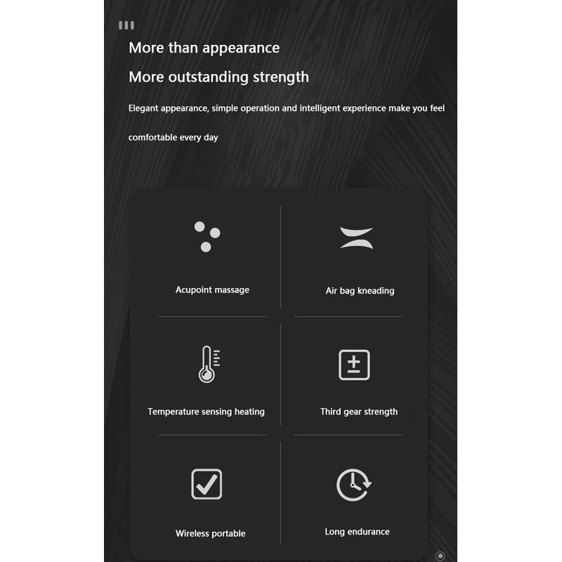 Cordless Hand Massager - Electric Vibrating Acupressure Warmer Finger Joint Palm Tool