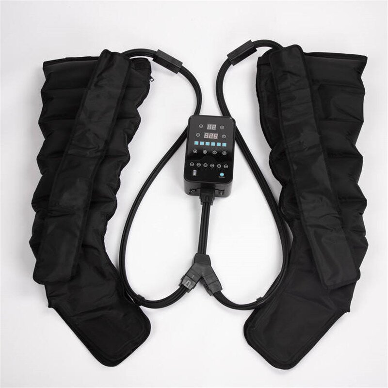 Air Compression Leg Massager - Portable Full Leg Recovery Boots Circulation Therapy Tool