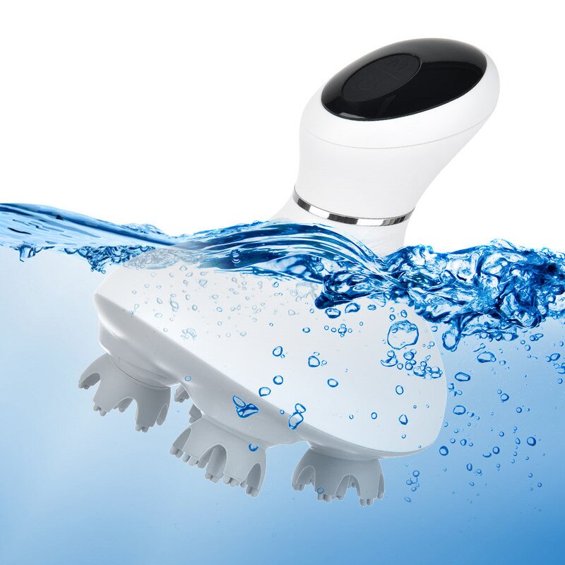 3D Scalp Massager - Electric Vibration Head Legs Back Kneading Pain Relief Tool