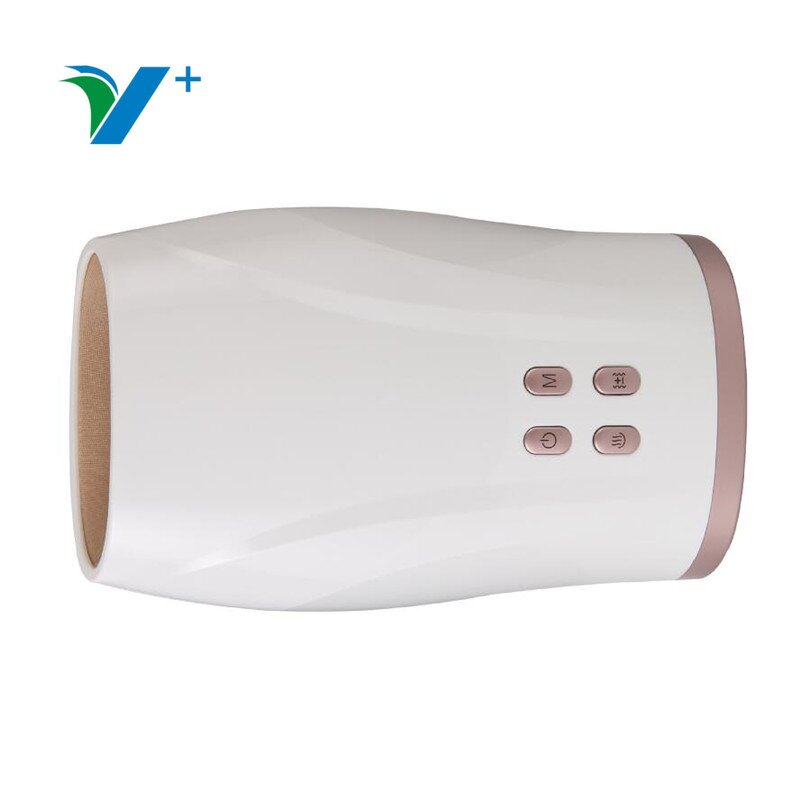 Cordless Hand Massager - Electric Vibrating Acupressure Warmer Finger Joint Palm Tool