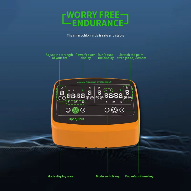 Dual Hand Rehabilitation Gloves - Both Hands Stroke Hemiplegia Intelligent Massage Tool