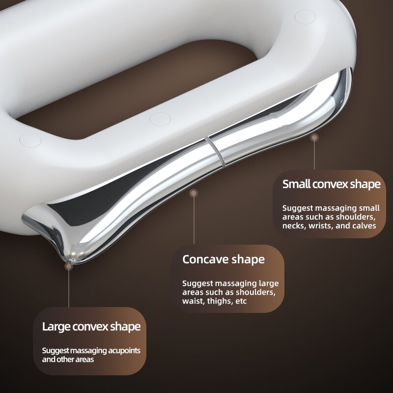 Electric Fascia Massage Knife - Body Scraping Vibration Muscle Relief Gua Sha Tool