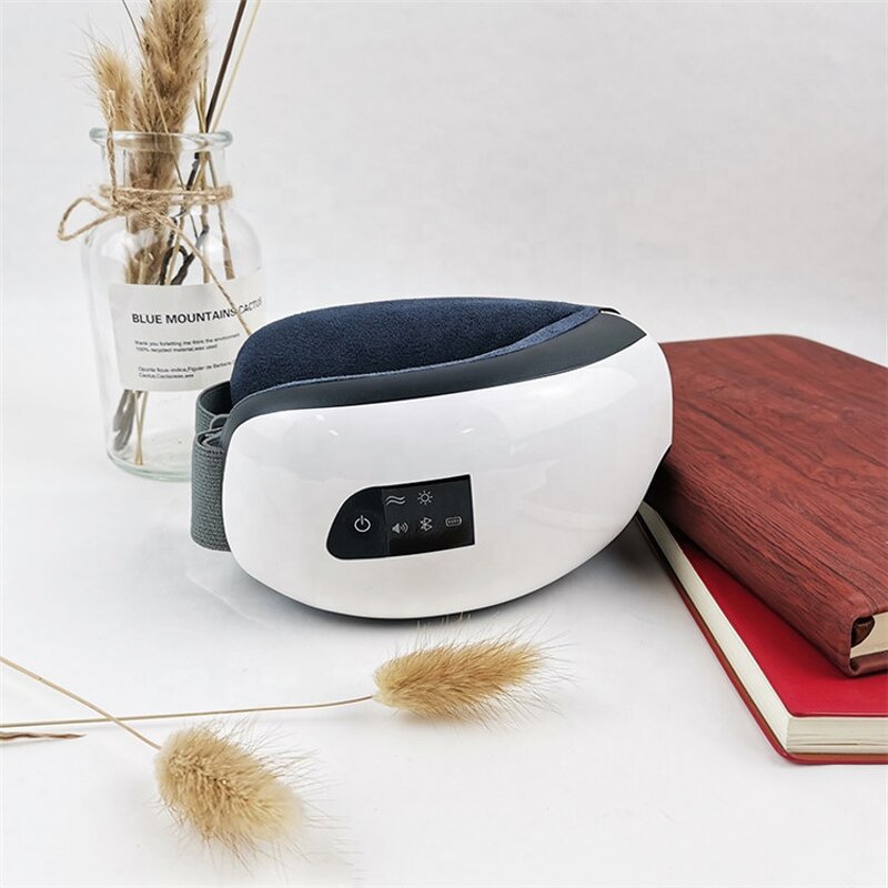 Air Pressure Eye Massager - Portable Therapy Sleep Music Vibrating Eye Care Tool