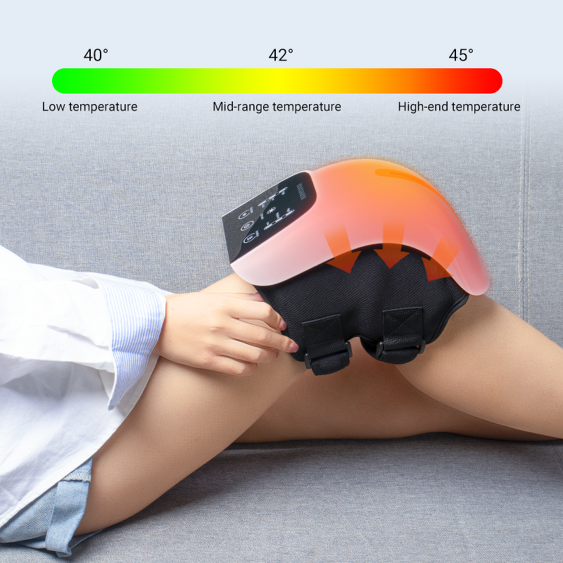 Wireless Leg Massager - 2022 Pair Smart Air Compression Controlled Heating Calf Tool