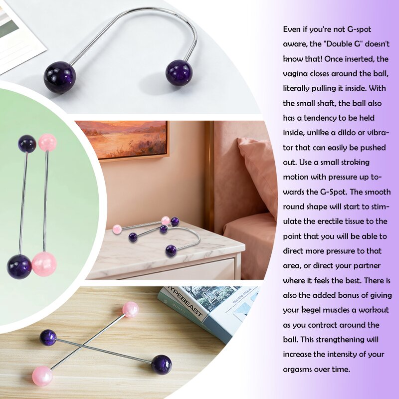 Stainless Steel G Spot Wand - Factory Direct Erotic Sex Toys Female Massage Sticks