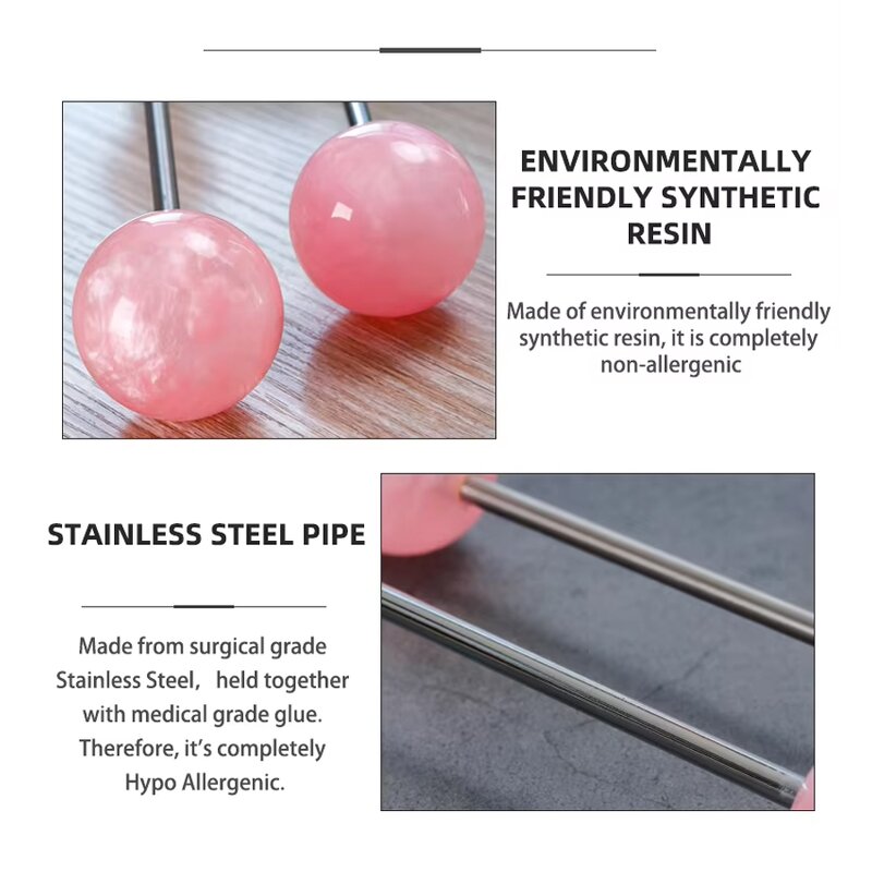 Double G Pop Wand - Stainless Steel G Spot Stimulation Female Private Massager