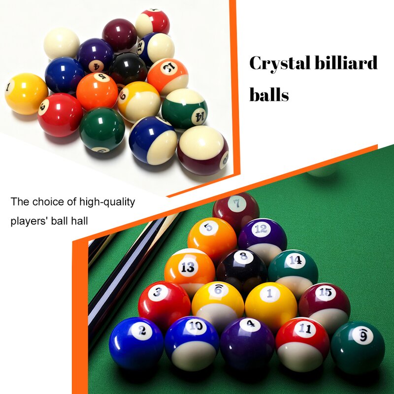 Resin Billiard Balls Set - 16-Piece OEM/ODM Service Billiard Game Accessories