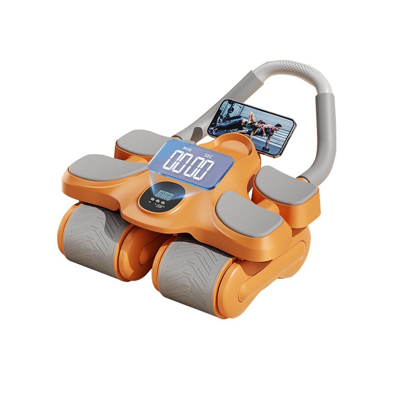 Intelligent Abdominal Wheel - Four-Wheeled Automatic Rebound Elbow Support Tool