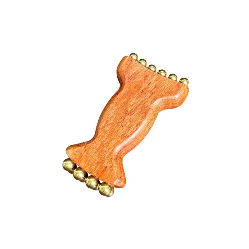 Wooden Gear Massager - Traditional Craftsmanship Precision Full Body Relax Tool