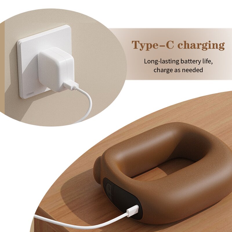 USB Fascial Ring - Rechargeable Type-C Portable Long-Lasting Novelty Gift Tool