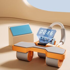 3-Wheel Ab Roller - High Quality Portable Effective Abdominal Workout Equipment