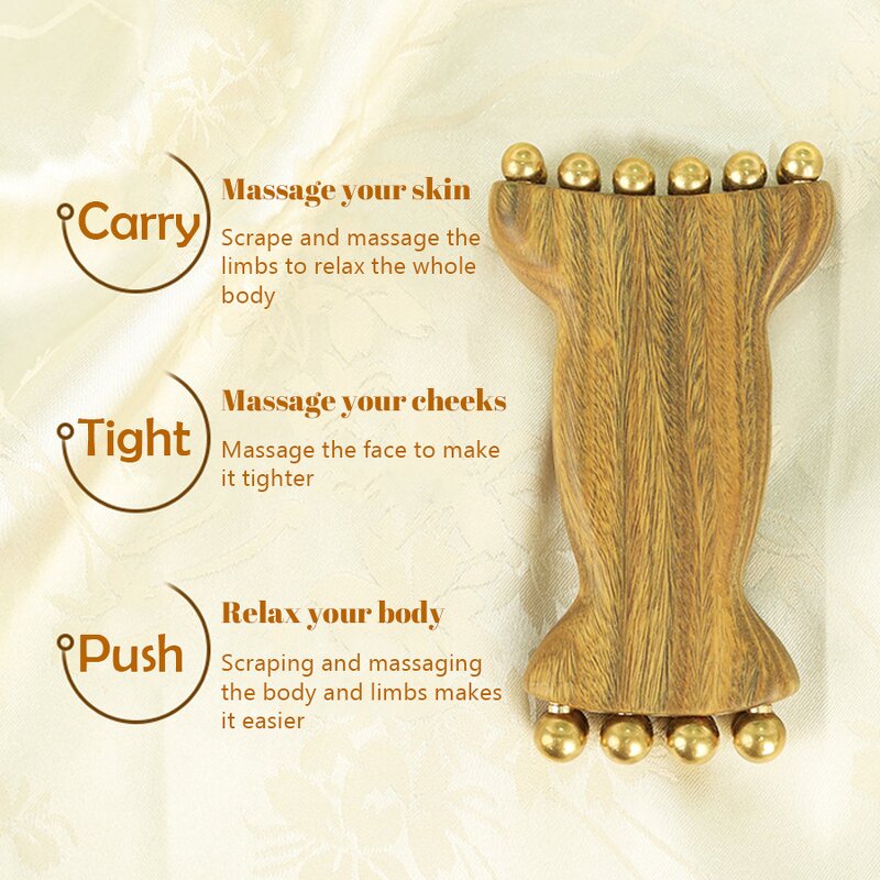 Jade-Like Surface Massager - Facial Lifting Contouring Skin Tightening Beauty Tool