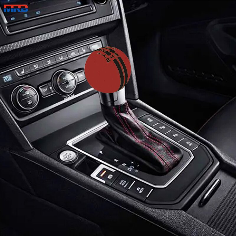 Resin Shift Knob - Cylindrical 3D Candy Universal Manual Auto SUV Car Tool