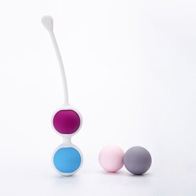 Chinese Silicone Balls - Bladder Control Pelvic Floor Yoga Pilates Exercise Tool