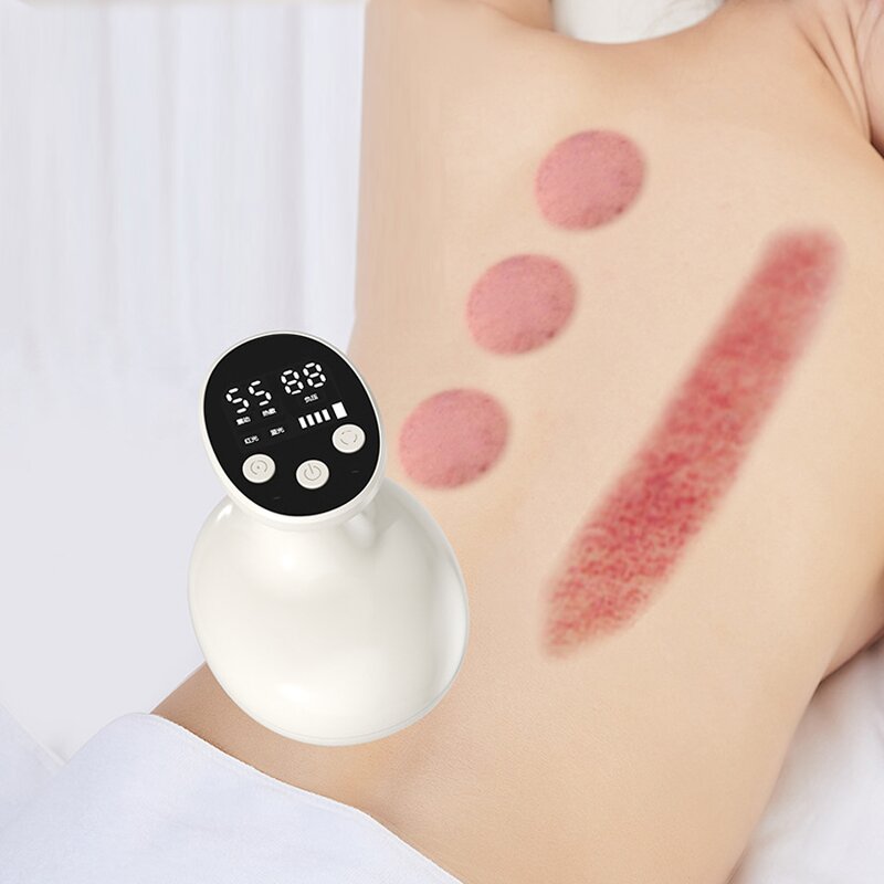 Wireless Gua Sha Cupping - Electric Heat Function Rechargeable Full Body Therapy