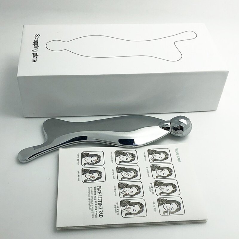 3D Roller Gua Sha Combo - Factory Direct Metal Full Body Massage Board Tool