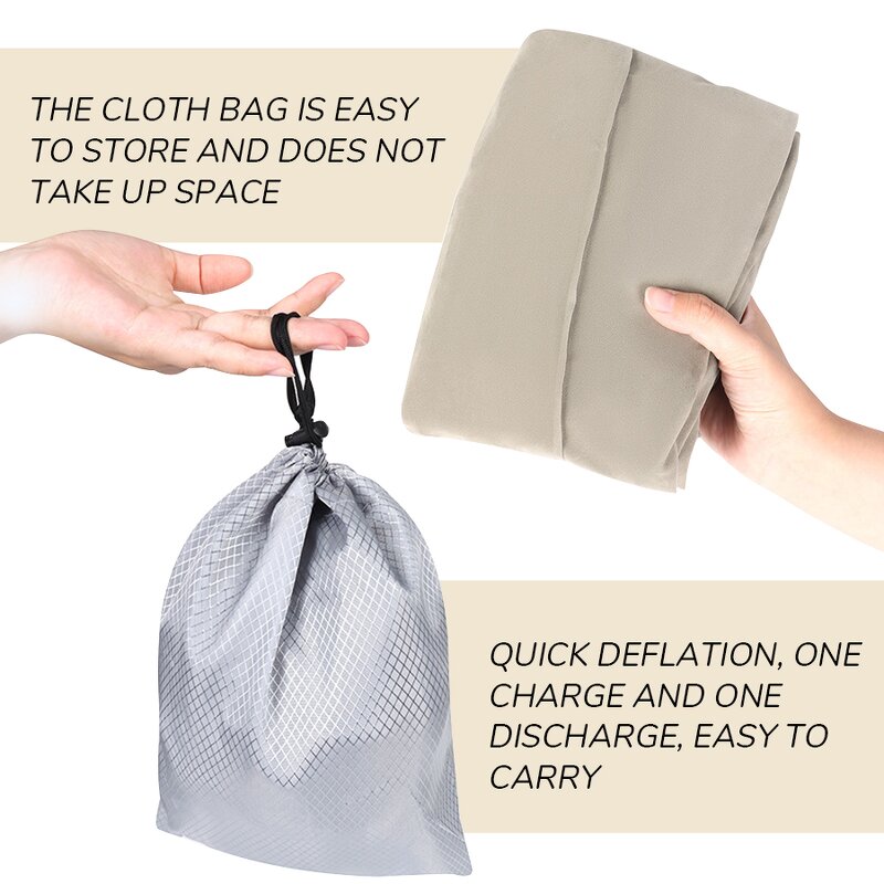 Inflatable Leg Rest - Anti-Slip with Storage Bag Home Leisure Comfort Tool