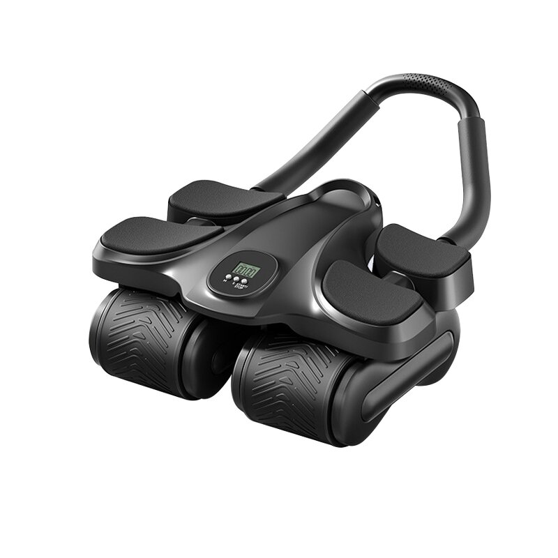 Automatic Ab Roller - Four-Rad Gym Bauchtrainer Elbow Support Men Women Tool