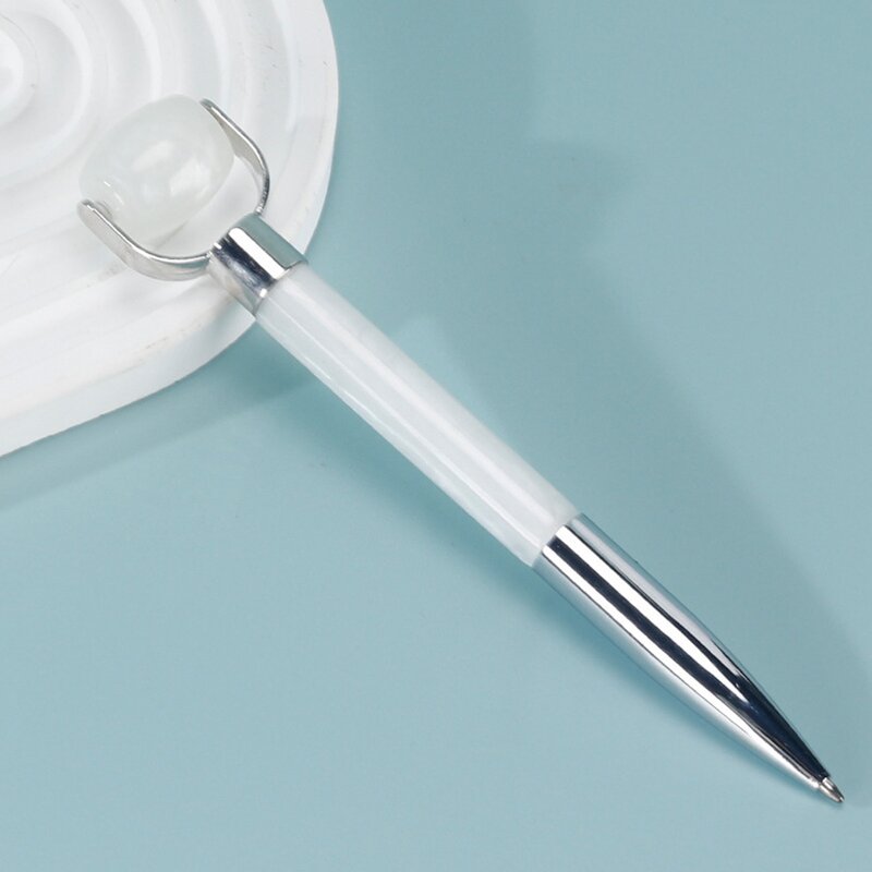 Multi-Function Massage Pen - Custom LOGO Resin Jade Facial Salon Gift Beauty Tool