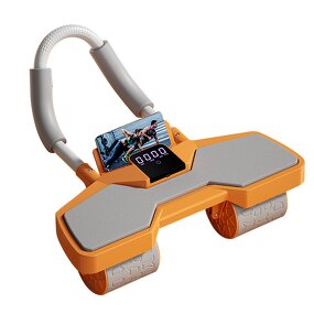 Three-Wheel Ab Roller - New Fitness Exerciser Essential Home Workout Equipment