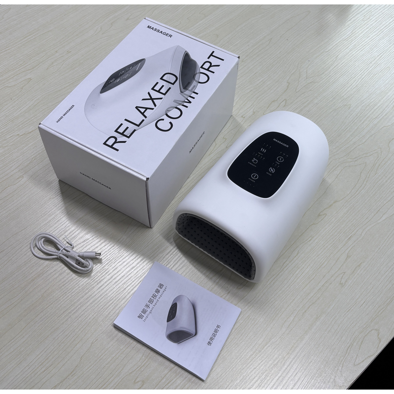 Hand Massager Manufacturer - Best-Selling Cordless Electric Air Compression Heating Therapy for Fingers