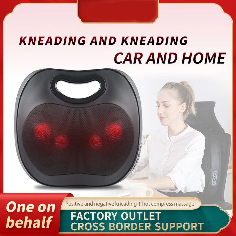 Massage Cushion Manufacturer - Acupressure Deep Muscle Self-Massage Shiatsu for Waist Vibration