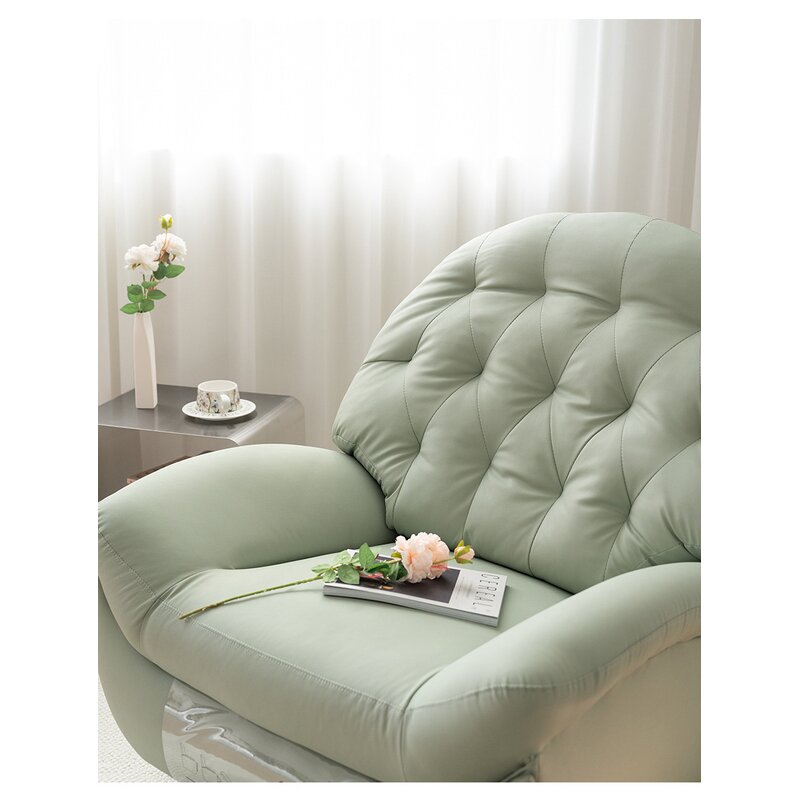 Recliner Sofa Manufacturer - Hot Selling Modern Design Leather Extendable Frame Living Room Fabric