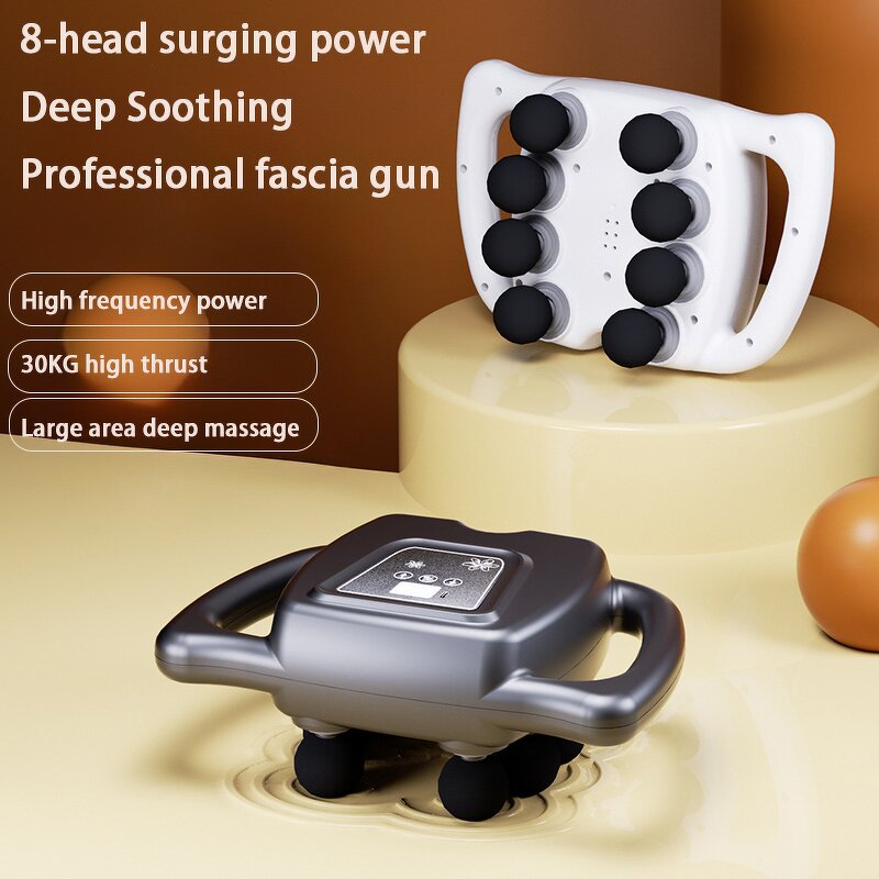 Massage Gun Manufacturer - Deep Tissue Percussion 8-Head 20 Intensities for Full Body Pain Relief
