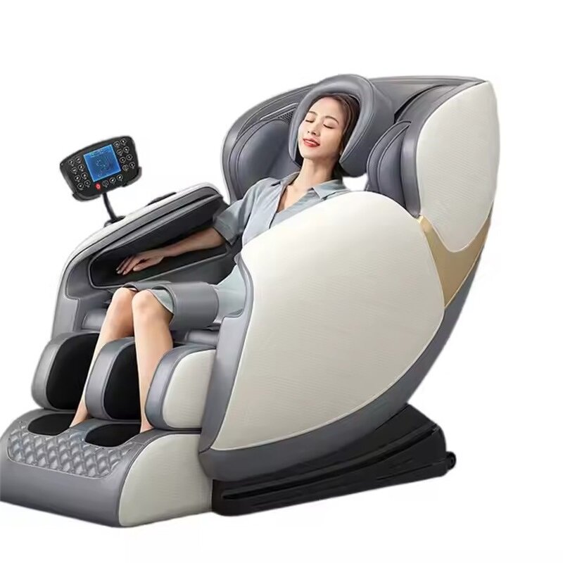 Massage Chair Manufacturer - MC01A 8D White Full Body Zero Gravity